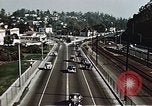 Image of 1950 views of freeways and roads of Los Angeles Los Angeles California USA, 1950, second 48 stock footage video 65675024741