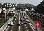 Image of 1950 views of freeways and roads of Los Angeles Los Angeles California USA, 1950, second 49 stock footage video 65675024741