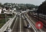 Image of 1950 views of freeways and roads of Los Angeles Los Angeles California USA, 1950, second 53 stock footage video 65675024741