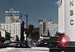 Image of Hollywood landmarks in 1950 Los Angeles California USA, 1950, second 32 stock footage video 65675024743
