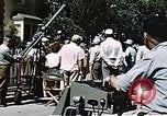 Image of Shirley Temple with Hollywood crew filming a movie Los Angeles California USA, 1949, second 30 stock footage video 65675024744