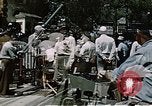 Image of Shirley Temple with Hollywood crew filming a movie Los Angeles California USA, 1949, second 37 stock footage video 65675024744