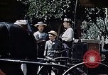 Image of Shirley Temple with Hollywood crew filming a movie Los Angeles California USA, 1949, second 50 stock footage video 65675024744