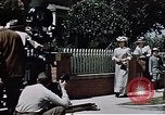 Image of Shirley Temple with Hollywood crew filming a movie Los Angeles California USA, 1949, second 52 stock footage video 65675024744