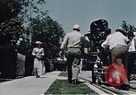 Image of Shirley Temple with Hollywood crew filming a movie Los Angeles California USA, 1949, second 61 stock footage video 65675024744