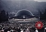Image of Hollywood Bowl Los Angeles California USA, 1950, second 23 stock footage video 65675024745