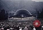 Image of Hollywood Bowl Los Angeles California USA, 1950, second 24 stock footage video 65675024745