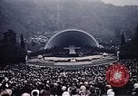 Image of Hollywood Bowl Los Angeles California USA, 1950, second 25 stock footage video 65675024745