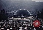Image of Hollywood Bowl Los Angeles California USA, 1950, second 29 stock footage video 65675024745
