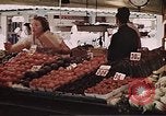 Image of Farmer's Market Los Angeles California USA, 1950, second 18 stock footage video 65675024748