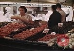 Image of Farmer's Market Los Angeles California USA, 1950, second 19 stock footage video 65675024748