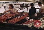 Image of Farmer's Market Los Angeles California USA, 1950, second 20 stock footage video 65675024748