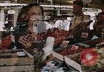 Image of Farmer's Market Los Angeles California USA, 1950, second 22 stock footage video 65675024748