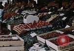 Image of Farmer's Market Los Angeles California USA, 1950, second 23 stock footage video 65675024748
