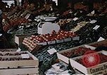 Image of Farmer's Market Los Angeles California USA, 1950, second 25 stock footage video 65675024748