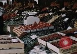 Image of Farmer's Market Los Angeles California USA, 1950, second 27 stock footage video 65675024748