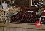 Image of Farmer's Market Los Angeles California USA, 1950, second 29 stock footage video 65675024748