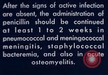 Image of penicillin United States USA, 1950, second 55 stock footage video 65675024755
