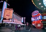 Standbild Casinos Las Vegas Nevada USA, 1976, aus Sekunde 25 historischem Filmmaterial Videoclip 65675024765