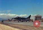 Image of USAF 612th Tactical Fighter Squadron employing F-100s for first time Vietnam, 1966, second 19 stock footage video 65675024787