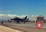 Image of USAF 612th Tactical Fighter Squadron employing F-100s for first time Vietnam, 1966, second 22 stock footage video 65675024787