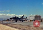 Image of USAF 612th Tactical Fighter Squadron employing F-100s for first time Vietnam, 1966, second 23 stock footage video 65675024787