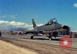 Image of USAF 612th Tactical Fighter Squadron employing F-100s for first time Vietnam, 1966, second 42 stock footage video 65675024787