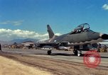 Image of USAF 612th Tactical Fighter Squadron employing F-100s for first time Vietnam, 1966, second 43 stock footage video 65675024787