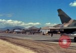 Image of USAF 612th Tactical Fighter Squadron employing F-100s for first time Vietnam, 1966, second 48 stock footage video 65675024787