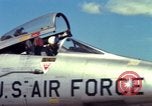 Image of USAF 612th Tactical Fighter Squadron employing F-100s for first time Vietnam, 1966, second 60 stock footage video 65675024787