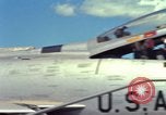 Image of USAF 612th Tactical Fighter Squadron employing F-100s for first time Vietnam, 1966, second 61 stock footage video 65675024787