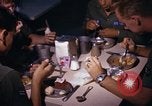 Image of mess facilities Vietnam, 1966, second 45 stock footage video 65675024796
