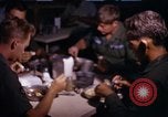 Image of mess facilities Vietnam, 1966, second 52 stock footage video 65675024796