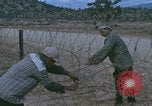 Image of barracks under construction Vietnam, 1965, second 6 stock footage video 65675024800