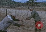 Image of barracks under construction Vietnam, 1965, second 7 stock footage video 65675024800