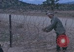 Image of barracks under construction Vietnam, 1965, second 8 stock footage video 65675024800