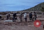 Image of barracks under construction Vietnam, 1965, second 32 stock footage video 65675024800