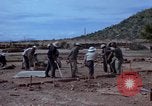 Image of barracks under construction Vietnam, 1965, second 33 stock footage video 65675024800