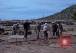 Image of barracks under construction Vietnam, 1965, second 34 stock footage video 65675024800