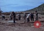Image of barracks under construction Vietnam, 1965, second 40 stock footage video 65675024800