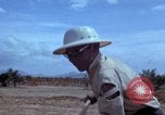 Image of barracks under construction Vietnam, 1965, second 41 stock footage video 65675024800