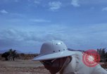 Image of barracks under construction Vietnam, 1965, second 45 stock footage video 65675024800