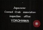 Image of crab inspection Japan, 1938, second 12 stock footage video 65675024805