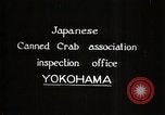 Image of crab inspection Japan, 1938, second 13 stock footage video 65675024805