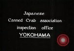 Image of crab inspection Japan, 1938, second 17 stock footage video 65675024805