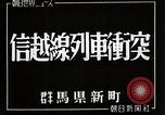 Image of train collision Japan, 1944, second 10 stock footage video 65675024812