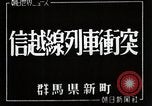 Image of train collision Japan, 1944, second 11 stock footage video 65675024812
