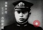 Image of Japanese naval officers Japan, 1942, second 40 stock footage video 65675024817