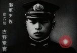 Image of Japanese naval officers Japan, 1942, second 44 stock footage video 65675024817