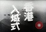 Standbild japanische Truppen Hong Kong, 1941, aus Sekunde 4 historischem Filmmaterial Videoclip 65675024820